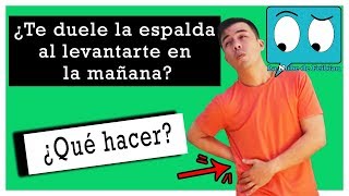 Despierto vez cada me dolor de que espalda