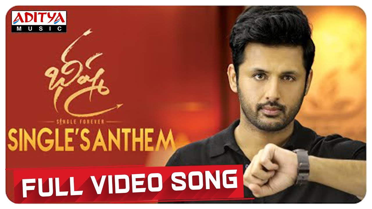  SinglesAnthem Full Video Song  Bheeshma Video Songs  Nithiin Rashmika  Mahati Swara Sagar