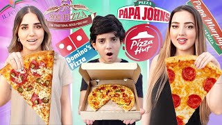 Comparing Every Pizza Place in Dubai🍕 The Price Difference is Shocking!!😱