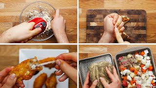 Download the new tasty app: http://tstyapp.com/m/mfquxjtd3e reserve
one top: http://bit.ly/2v0iast don't be a chicken and try these 6
hacks do make y...