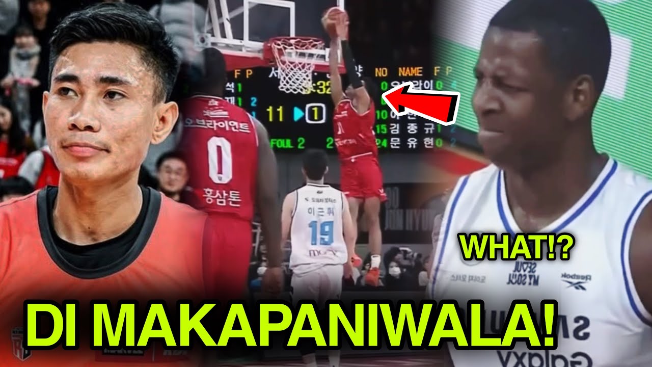 DI MAKAPANIWALA ANG DATING NBA PLAYER sa ginawang ito ni Rhenz Abando! Grabe ang BAKBAKAN ng mga Pin