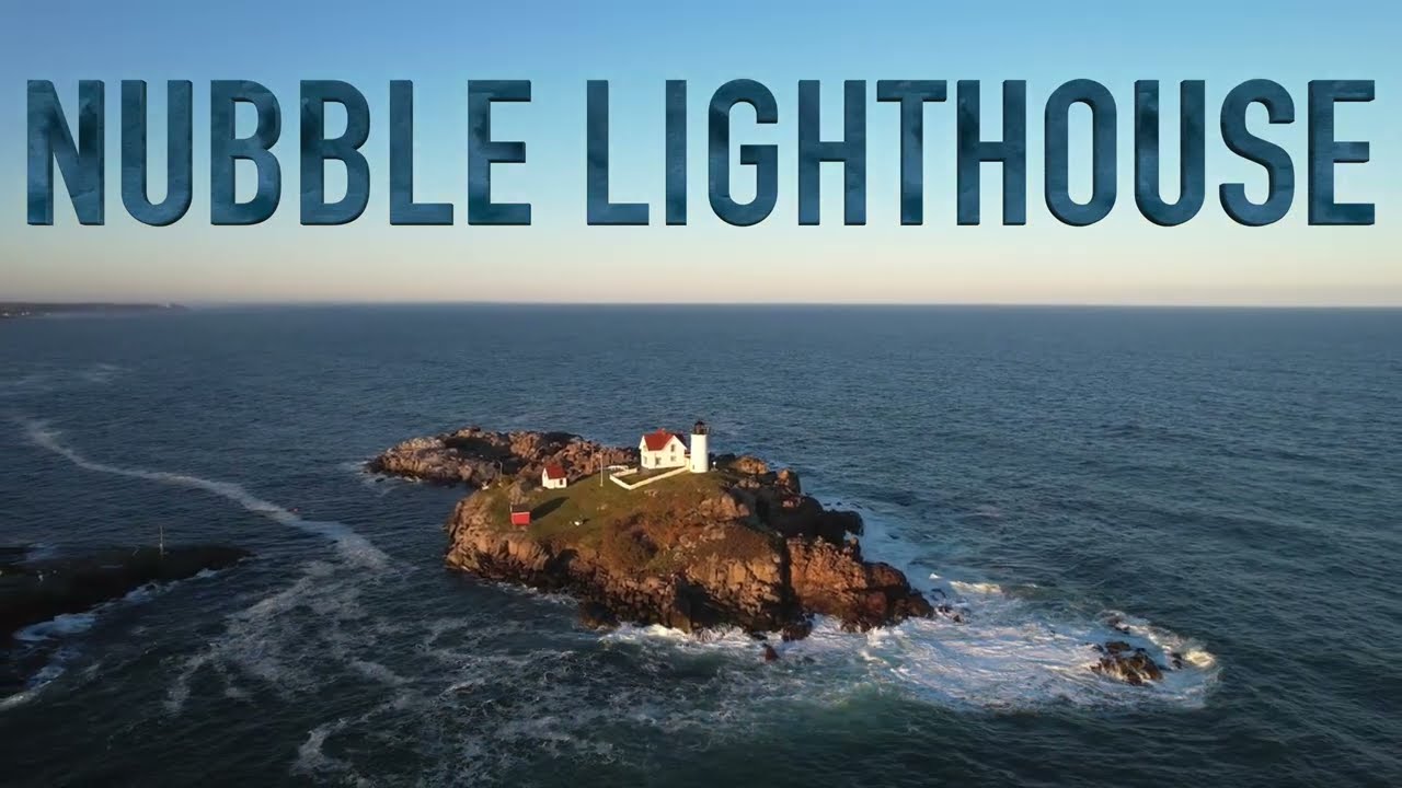 Nubble Lighthouse, Maine | 4K Cinematic Drone Film