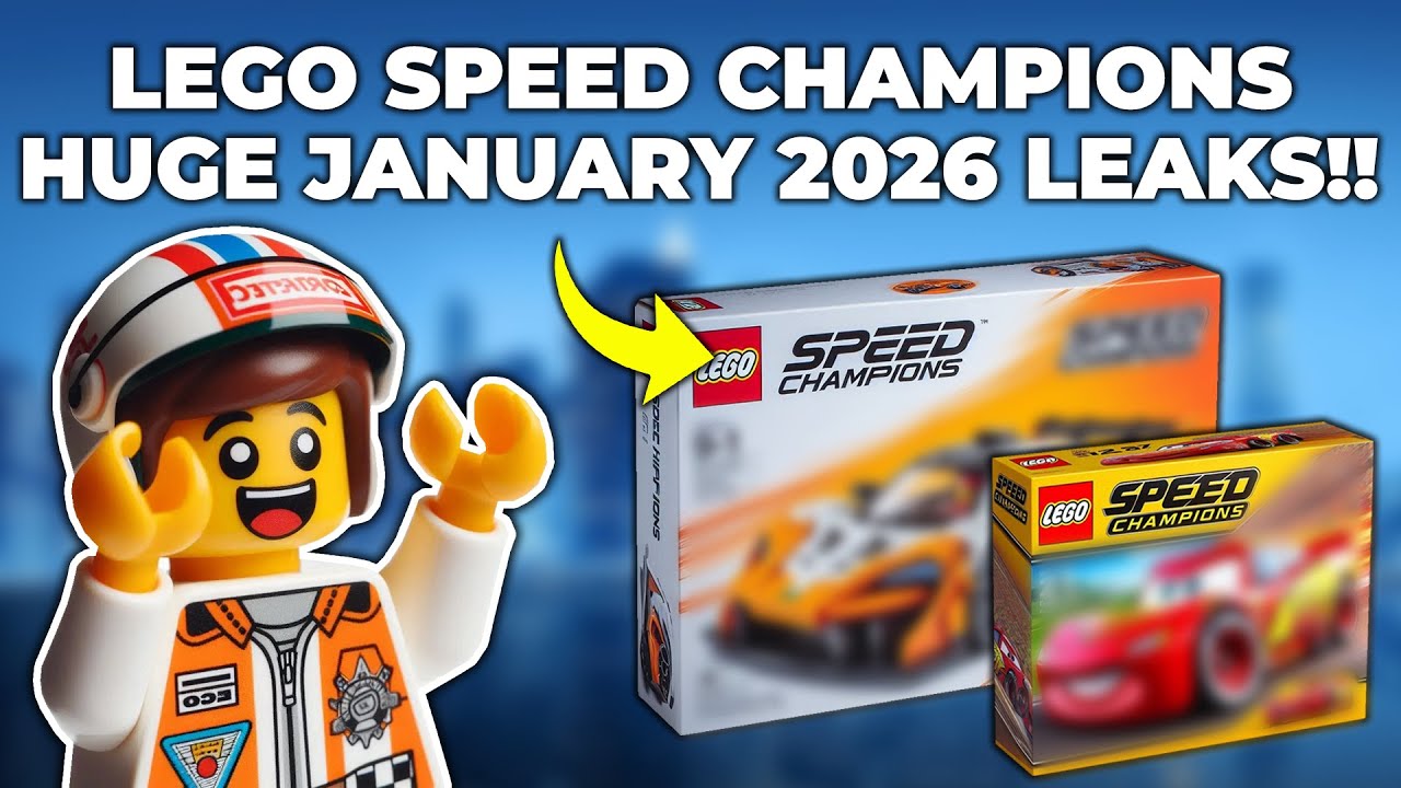 LEGO Speed Champions JANUARY 2026 Sets LEAKED!