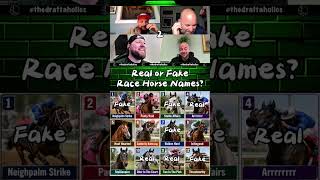 Are these horse names real or fake?! #kentuckyderby #horseracing #racing #horse #bet