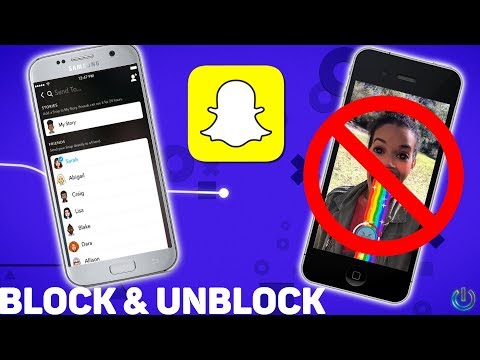 How to BLOCK (and Unblock) People on Snapchat