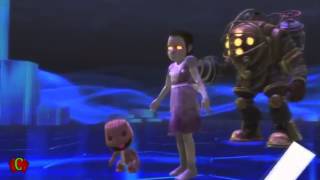 Playstation Allstars Battle Royale Cutscenes 'Big Daddy Rival' & Ending Cutscenes【HD】