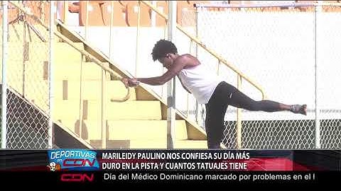 Marileidy Paulino recordó su peor día en la pista y confiesa cuantos tatuajes tiene