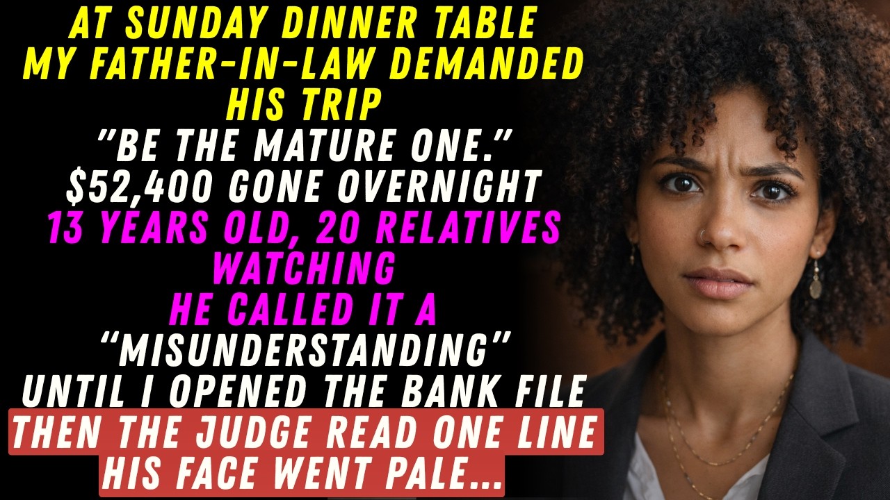 MY FATHER-IN-LAW STOLE $52,400 FROM MY SON’S 529 AND TRIED TO STEAL HIS D.C. TRIP TOO