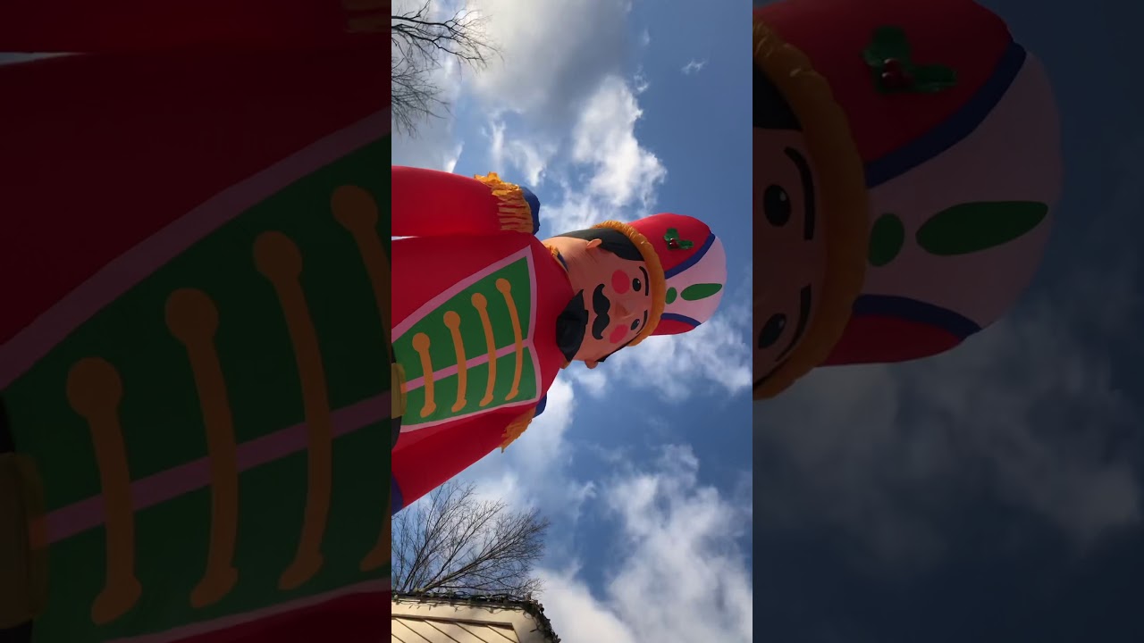 20 ft TALL NUTCRACKER inflatable review