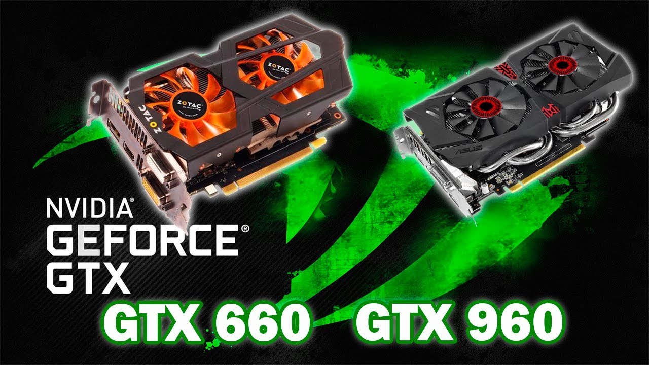 GTX 660 2GB VS GTX 960 4GB - TESTE DE DESEMPENHO! - 2017