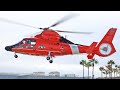 Airbus Helicopters (Eurocopter) MH-65 Dolphin USCG landing at Hai Heli Expo | #helicopter