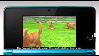 3DS Nintendogs + Cats Trailer - U.S (HD)