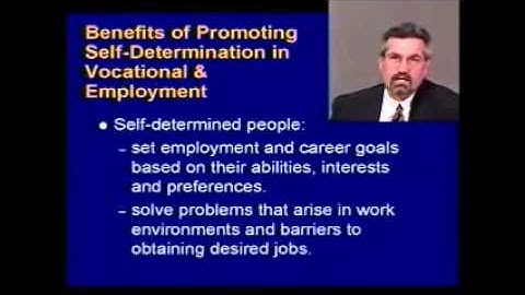 Self-Determination: The Most Natural Support by Michael Wehmeyer