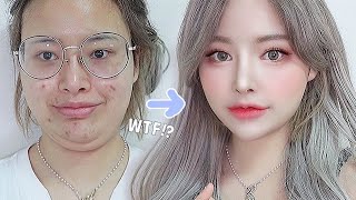 Eng/jpn)사기꾼이라고 하지 말아주세요..GRWM💫여신강림급 변신하기💕완벽 성형 메이크업