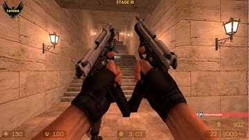 ZOMBIE ESCAPE ROUND ON COUNTER-STRIKE: SOURCE, map:ze_sunlight, STAGE 3, CSS