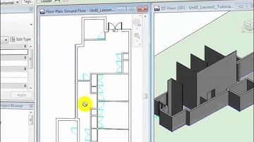 Revit Architecture - Adding Doors and Windows - Lesson 1