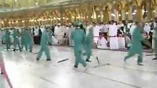 Cleaning of Masjid-e-Haram - KAABA -