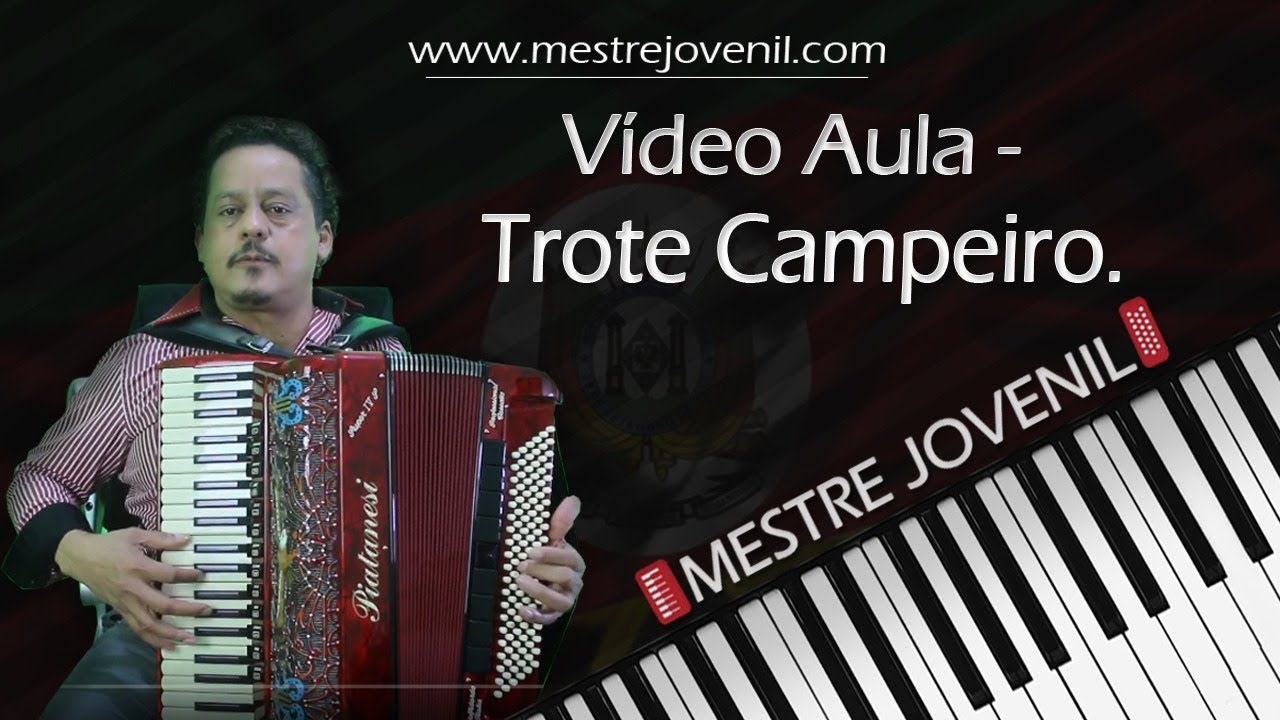 Video Aula Acordeon - Trote Campeiro.