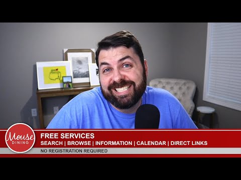 MouseDining.com Tutorial 1