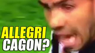 Allegri "cagon" urla TEVEZ che non gradisce il cambio durante Juventus-Real  Madrid - YouTube
