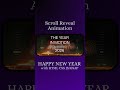 Smooth Scroll Animation with GSAP | HTML CSS JS #shorts #gsap #happynewyear