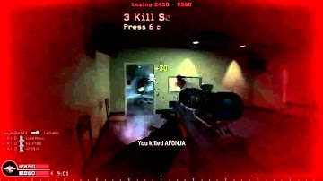 NO SCOPE TRIPLE HEADSHOT COD4 !!