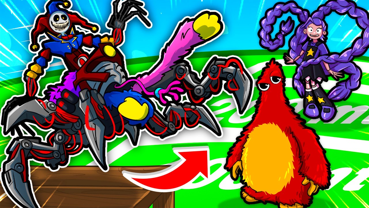 QUALE MOSTRO DI POPPY PLAYTIME 5 SALTA PIÙ LONTANO SU GMOD? IL PROTOTIPO È ILLEGALE! *EPICO*