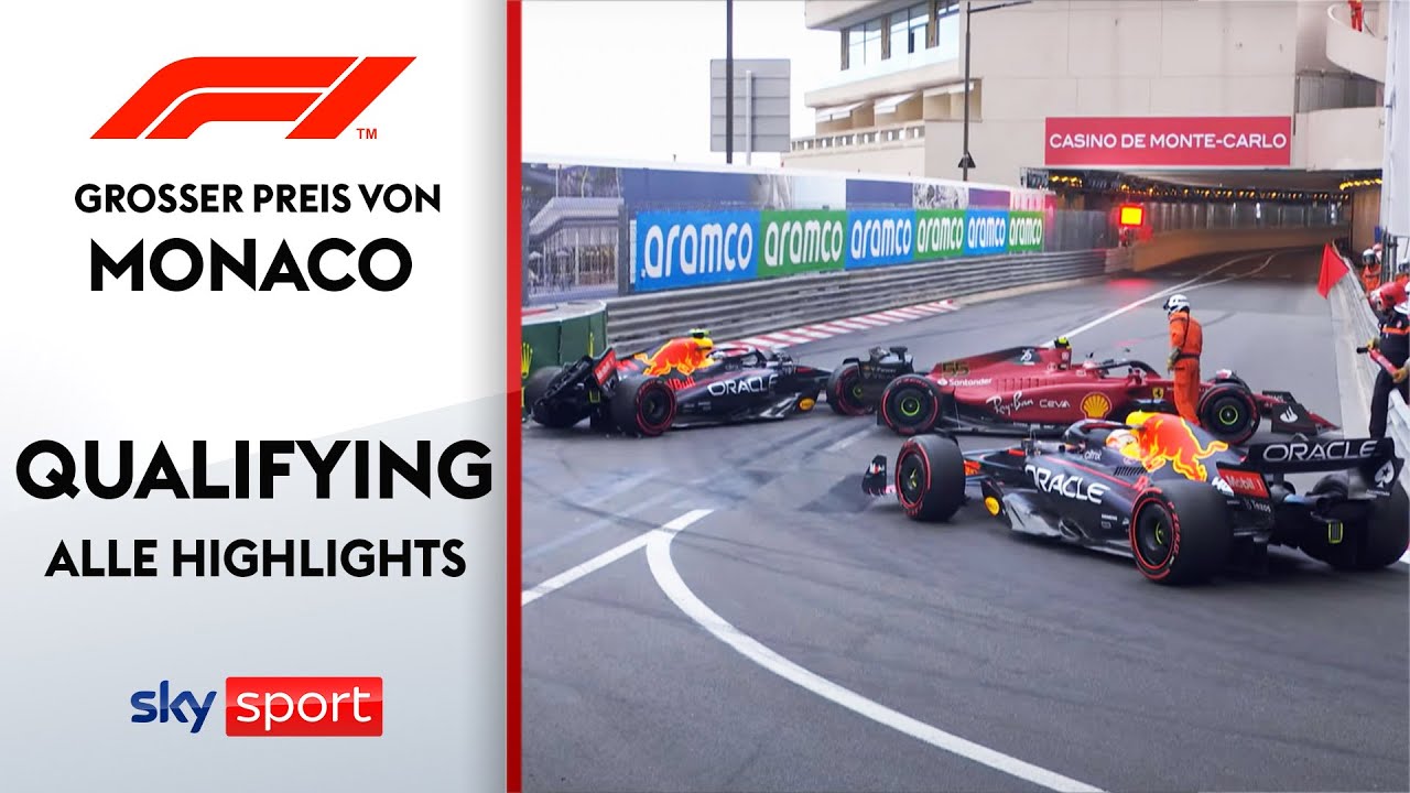 Last-Minute Crash entscheidet Pole Qualifying - Highlights Großer Preis von Monaco Formel 1