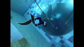 Freediving CWT 21m