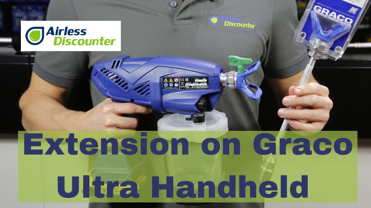 graco ultra max cordless handheld airless sprayer