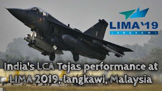 LCA Tejas performance at LIMA 2019, Malaysia | HAL LCA Tejas performance at malesiya aero exhibition