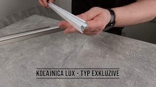 Koľajnica LUX - typ EXKLUZIV | Produktové video