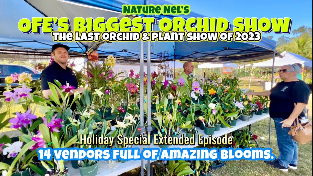 Wow!!!! SO MANY ORCHIDS. This show did not disappoint. Too many vendors for a shorter video.