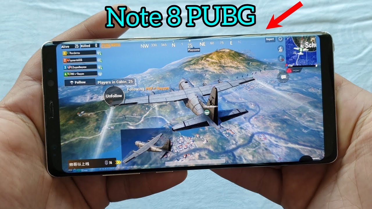 Samsung Galaxy Note 8 Test Game Pubg Mobile Youtube Samsung Galaxy Note 8 Test Game Pubg Mobile Youtube