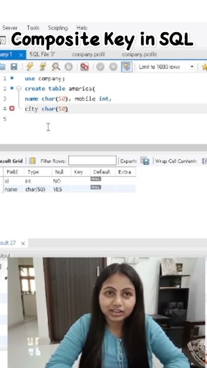 composite key in sql - YouTube
