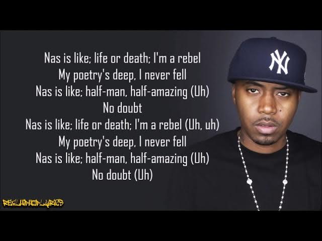 Dripping metallisk Festival Nas - Nas Is Like (Lyrics) - YouTube