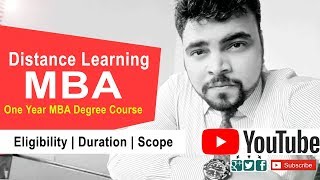 Distance Learning MBA, One Year MBA Degree Course Distance Learning MBA, One Year MBA Degree Course