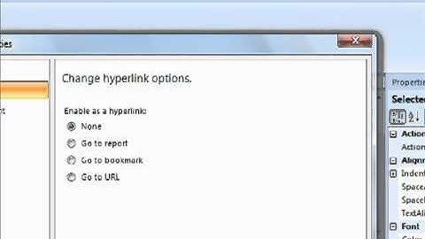 SQL Server 2008/R2 Reporting Services Actions: URLs and Hyperlinks