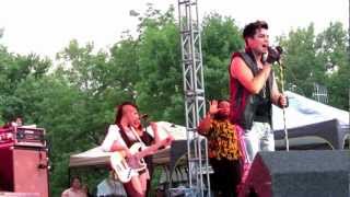 Adam Lambert- WWFM and Naked Love-  Des Moines - Iowa 7-28-2012 HD
