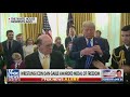 President Trump awards the Presidential Medal of Freedom to wrestling icon Dan Gable