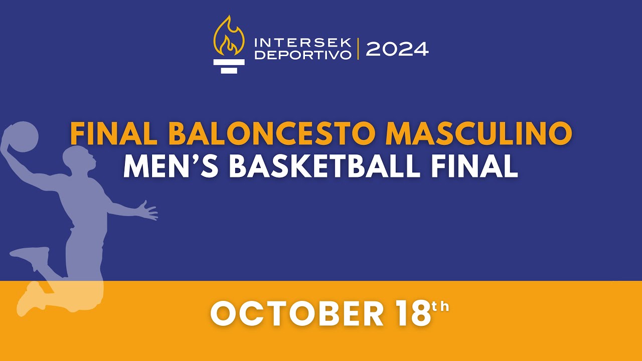 FINAL BALONCESTO MASCULINO • Chile vs Costa Rica • InterSEK Deportivo