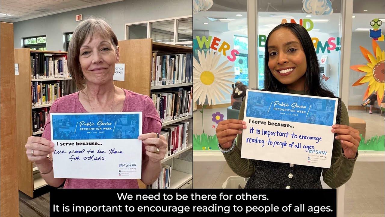 Public Service Recognition Week 2023 I serve because YouTube