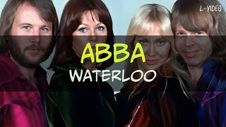 Abba -  Waterloo   -  (Lyrics) на русском