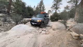 Big Bear off roading 4runner