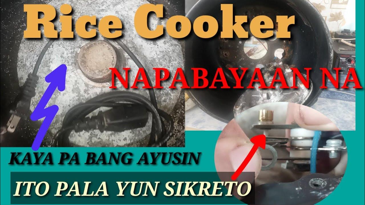 Rice Cooker Paano AyusinTagalog Repai Tutorial YouTube