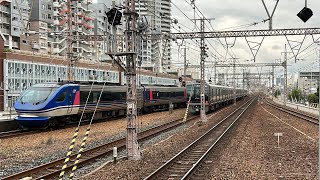 祝！鉄道の日＆鉄道開業151周年　JR神戸線　どんどん電車が発着・通過！　新快速、普通、特急スーパーはくと、はまかぜ等