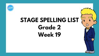 Grade 2 Spelling List Week 19 -ch with pronunciation