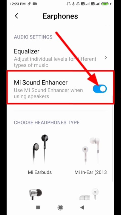 Mi sound enhancer  ko on kaise kare😱 #youtube😱 #shorts #video #viral #trending #impossible 😱