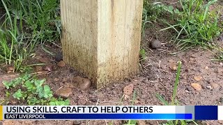 Students in East Liverpool construction class use project to help local family in need