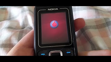Nokia 1680C-2 (Vodafone Theme) Startup and shutdown